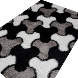 Tapis Design 0006 Black...