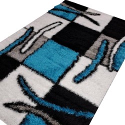 Tapis Design 0001 turquoise